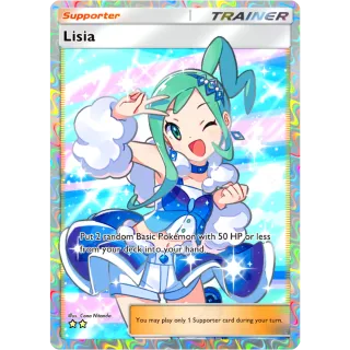  Full Art Trainer Lisia ⭐️⭐️