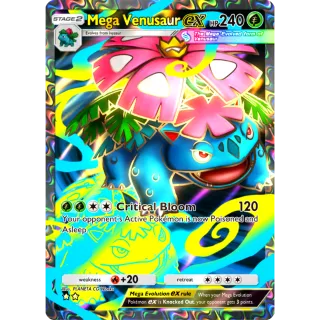 Full Art Mega Venusaur EX ⭐️⭐️
