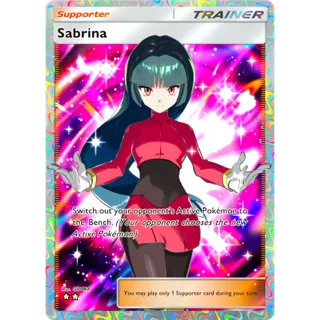 Full Art Trainer Sabrina ⭐️⭐️