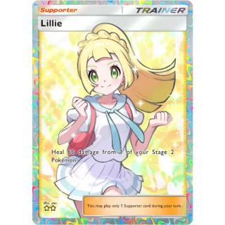 Full Art Trainer Lillie Deluxe⭐️⭐️