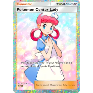  Full Art Pokemon Center Lady ⭐️⭐️