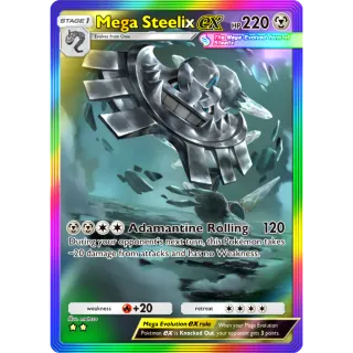 Rainbow Rare Mega Steelix EX (ESP)⭐️