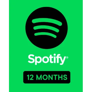 Spotify Premium Subscription - 12 Months Code Global 