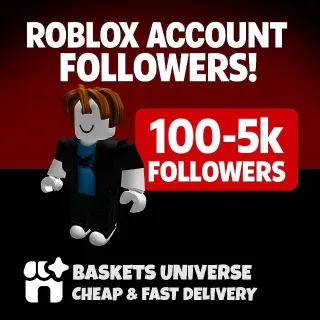 CHEAPEST Roblox account followers 2500 FAST DELIVERY! 🔥