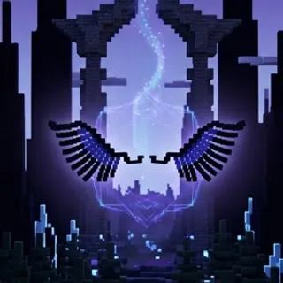 Roblox Purple 8-Bit Wing