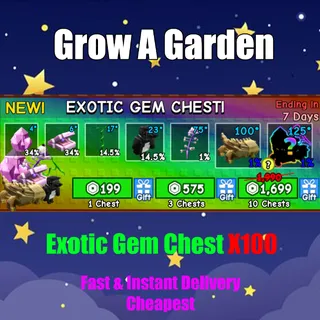 Exotic Gem Chest X100