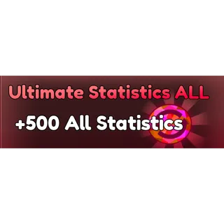 Anime Mysterious ultimate Statistics ALL