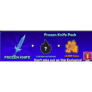 Paint And SEEK FROZEN KNIFE PACK 