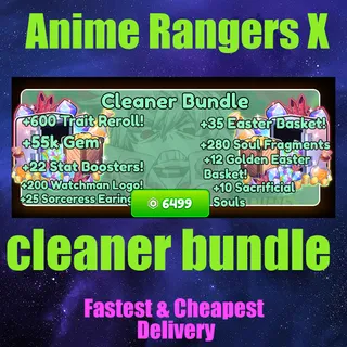  anime Rangers X _cleaner bundle