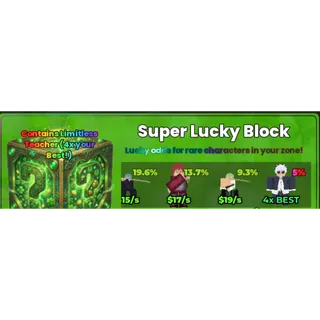 Cut Grass for Anime Characters super lucky block x50