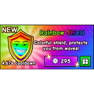  Escape Tsunami For Brainrots -Rainbow Shield