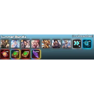 Anime Card Clash Summer bundle 