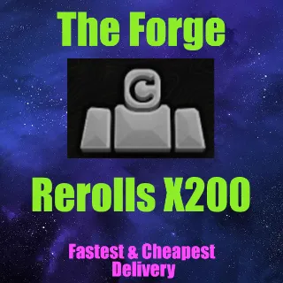 The Forge Rerolls x200