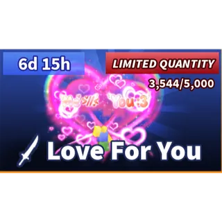 Blade Ball love for you