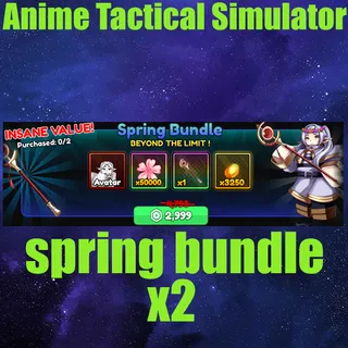anime tactical simulator - spring bundle x2