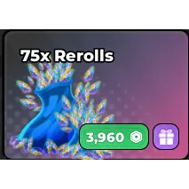 Anime Warriors III 75x rerolls