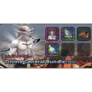 Anime Warriors III Divine General bundle (Skin)