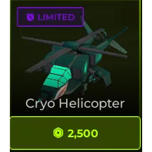 Tower Defense X BETA Cryo Helicopter
