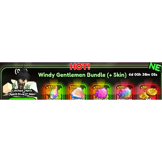 ANIME SQUADRON - windy gentleman bundle (+skin)