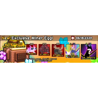 Catch And Tame! MINER EGG X50
