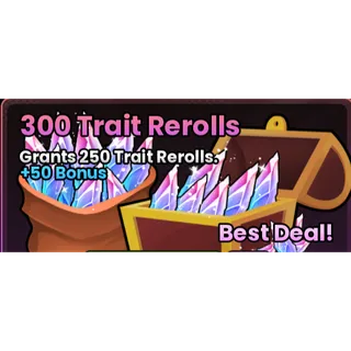 Anime Origins - 300 Trait Rerolls