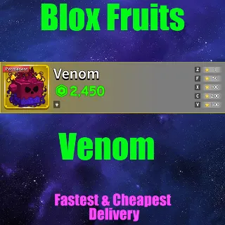 Blox Fruits Venom