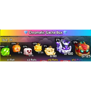 Blox Fruits - Chromatic Gacha Box  x10