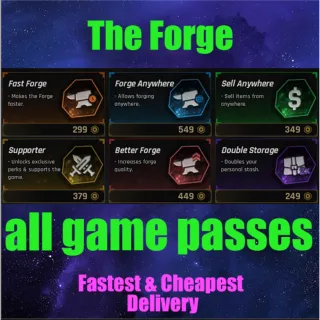 The Forge_all game passes