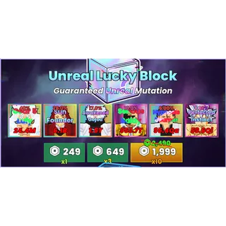 My Anime Mine - Unreal Lucky Block X3