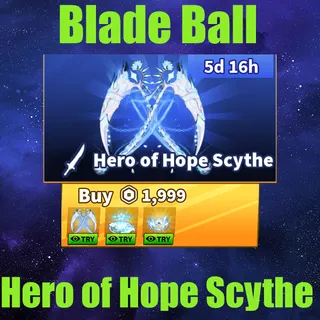 Blade Ball - Hero of Hope Scythe