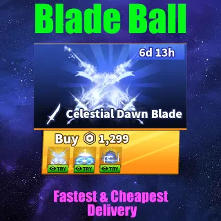 Blade Ball -Celestial dawn Blade 【1299R】
