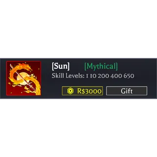 Demon Blade [Sun]