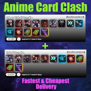 Anime Card Clash Mega yokai - yokai bundle