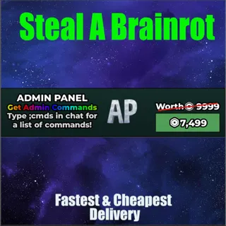Steal a Brainrot  ADMIN PANEL
