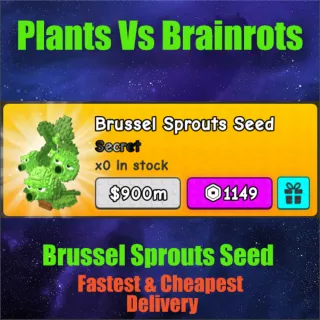 Brussel Sprouts Seed