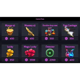Demon Blade all gamepasses