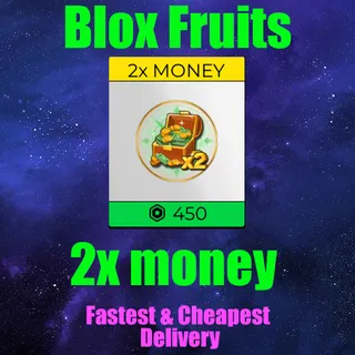 Blox Fruits 2x money