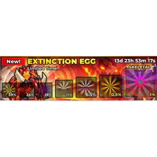 Steal An Egg   Extinction Egg X100