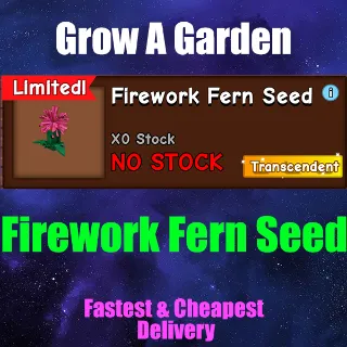 Firework Fern Seed