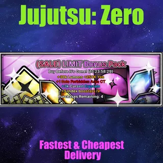 Jujutsu: Zero limit bonus pack