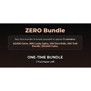 Anime Zero - Zero Bundle
