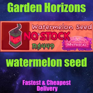 Garden Horizons watermelon seed