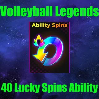 Volleyball Legends 40 Lucky Spins Ability 