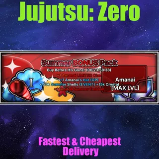 Jujutsu: Zero summer bonus pack 