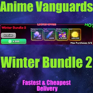 Anime Vanguards Winter Bundle 2