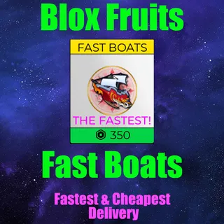 Blox Fruits fast boats