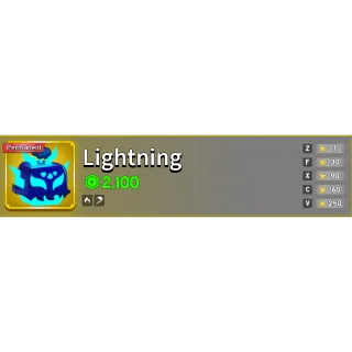 Blox Fruits lightning