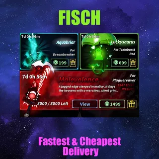 FISCH Malevolence -Aquabriar- luckysaurus
