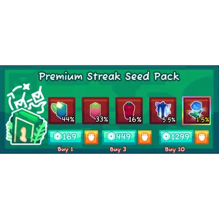 Garden Horizons premium streak seed pack X10