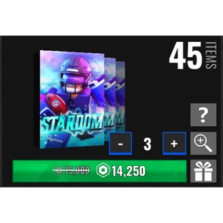 NFL Universe Football diamonds pack 3